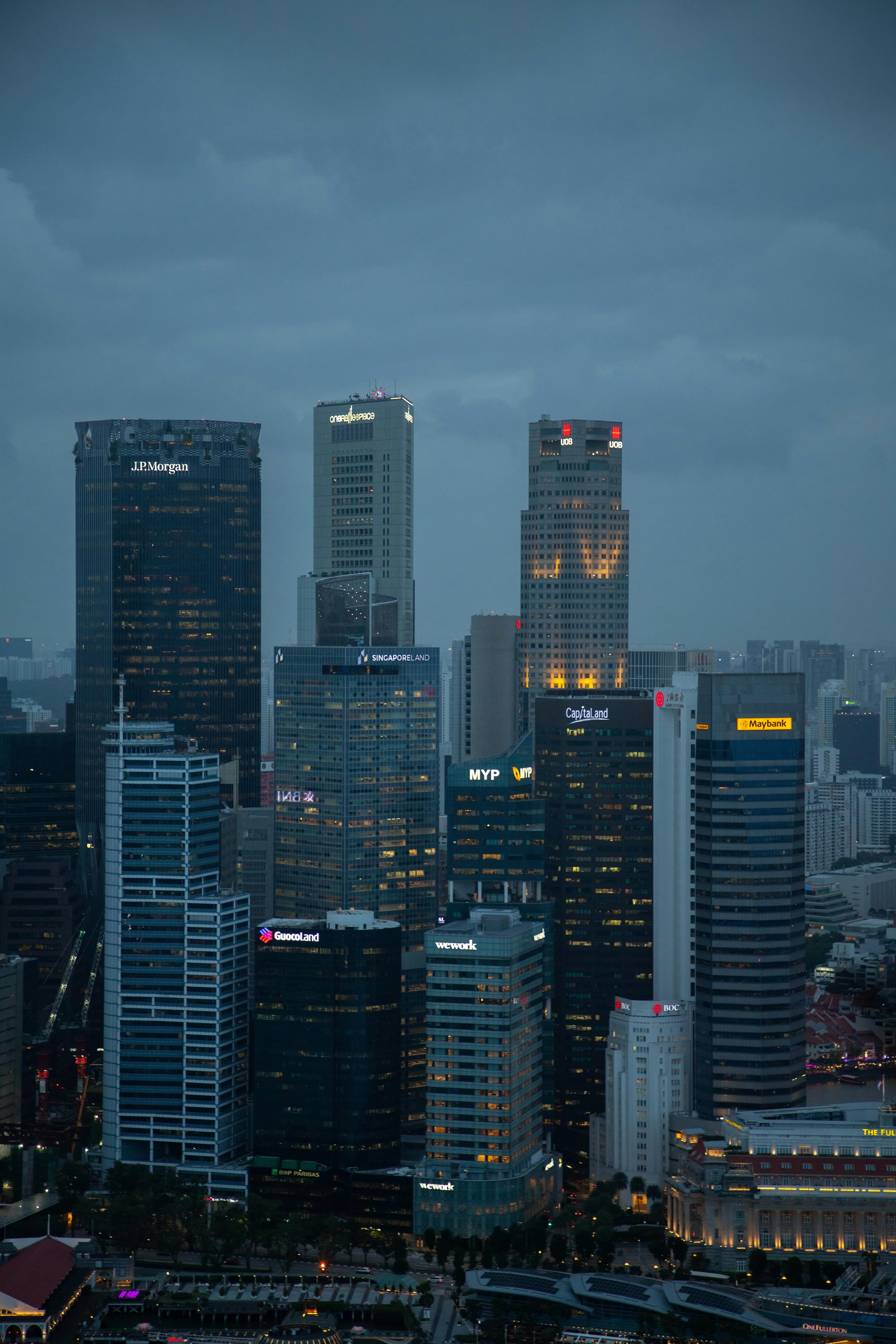 Urban cityscape representing business complexity